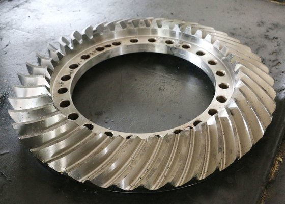 10 Modulo Gleason Tipo Girasciato a bevola a spirale Girasciato di trasmissione per macchine di precisione e industria navale
