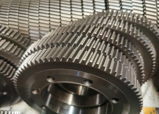 20CrMnTi Acciaio a destra Helix Gear 2 Modulo di vite per applicazioni industriali