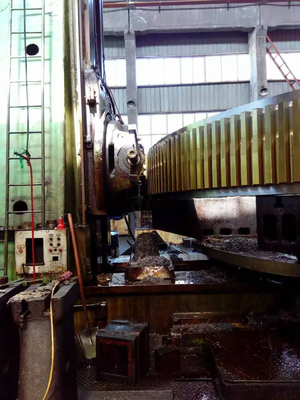 AISI 4340 Girth Gear e Pinion di grandi dimensioni per durabilità ed efficienza