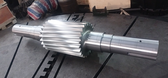 SAE 4340 Albero elicoidale sinistro in acciaio DP 1,5 24T Angolo 5°