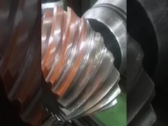 Manica destra a spirale a bevole, albero di ingranaggi 6.5 modulo 503 mm di lunghezza